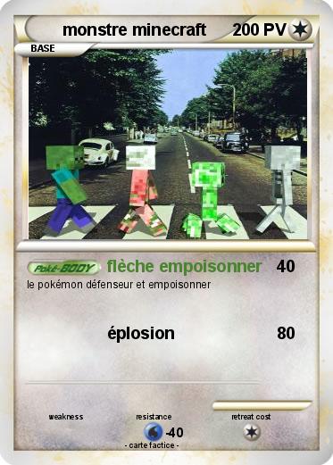 Pokemon monstre minecraft