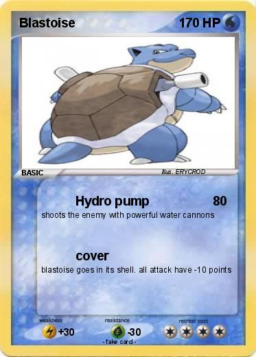 Pokemon Blastoise