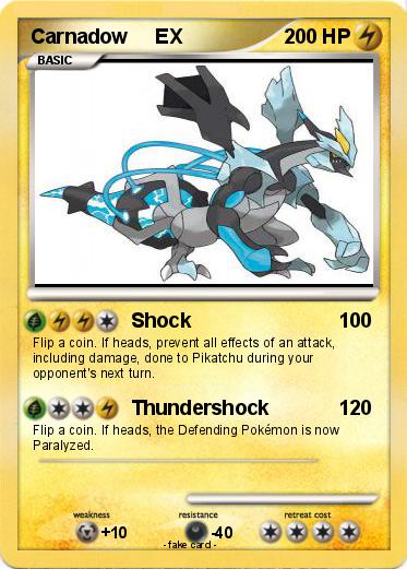 Pokemon Carnadow     EX