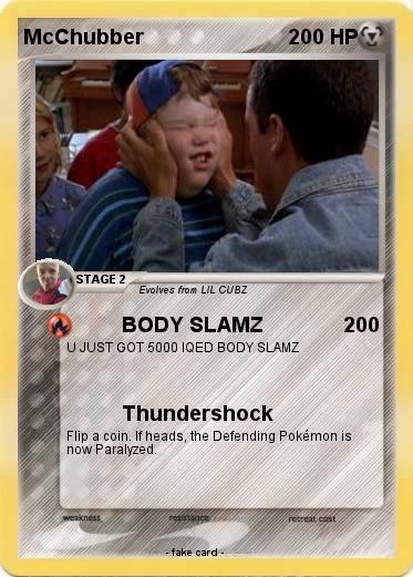 Pokemon McChubber