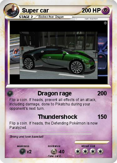 Pokemon Super car