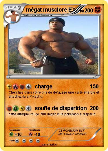 Pokemon mégat musclore EX