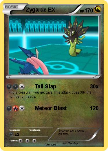 Pokemon Zygarde EX
