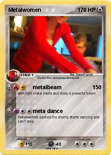 Pokemon Metalwomen
