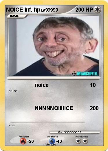 Pokemon NOICE inf. hp