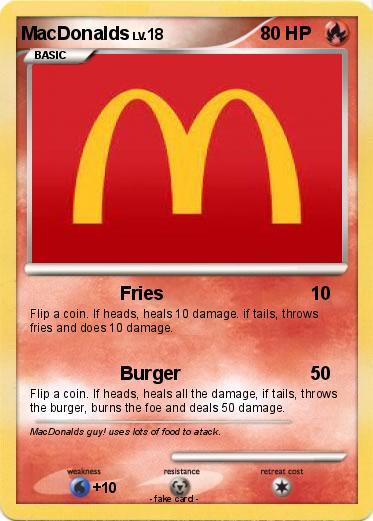 Pokemon MacDonalds
