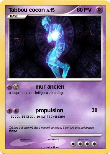 Pokemon Tabbou cocon