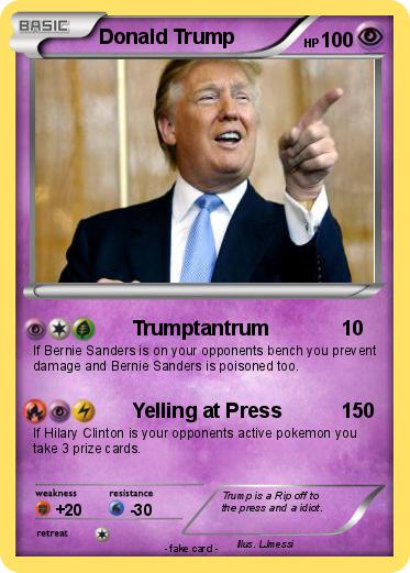 Pokemon Donald Trump