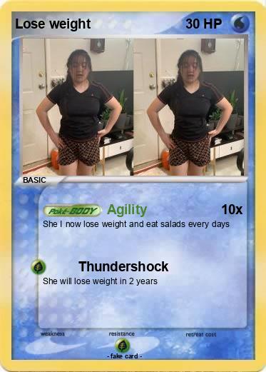 Pokemon Lose weight