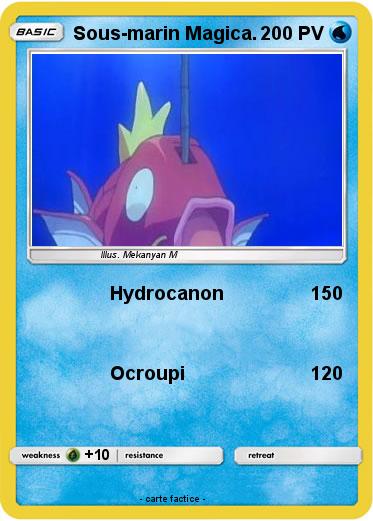 Pokemon Sous-marin Magica.