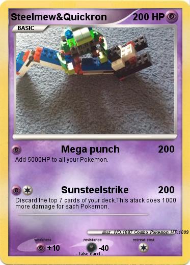 Pokemon Steelmew&Quickron