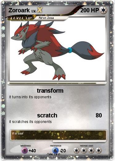 Pokemon Zoroark