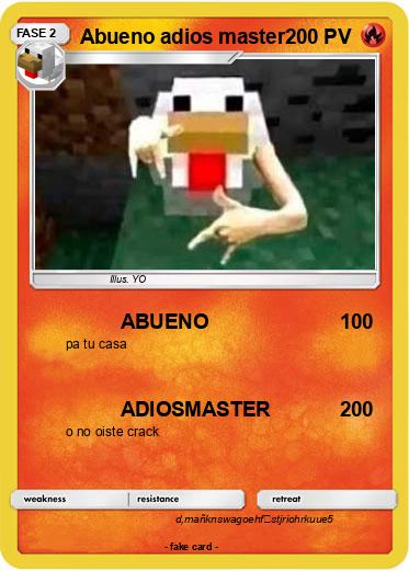 Pokemon Abueno adios master