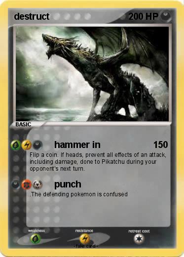 Pokemon destruct