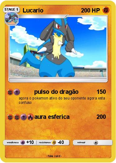 Pokemon Lucario