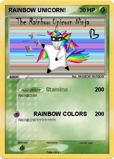 Pokemon RAINBOW UNICORN!