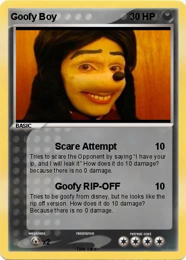 Pokemon Goofy Boy