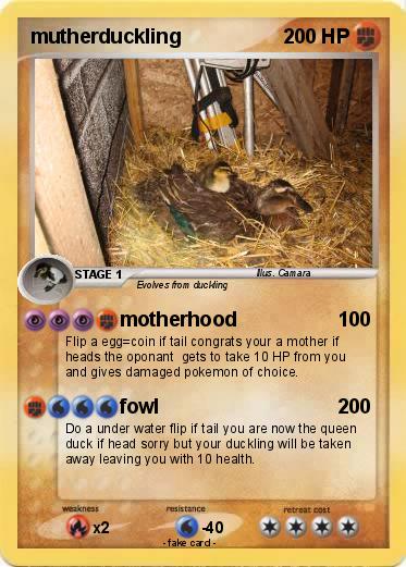 Pokemon mutherduckling