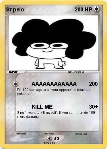 Pokemon Sr pelo