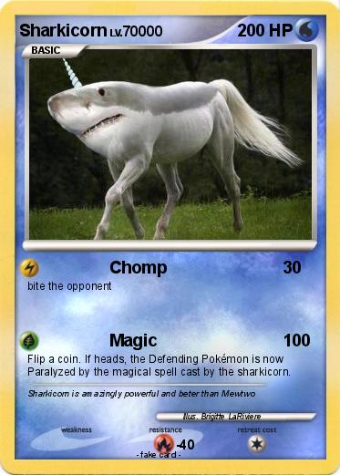 Pokemon Sharkicorn