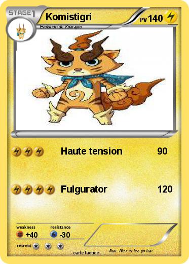 Pokemon Komistigri
