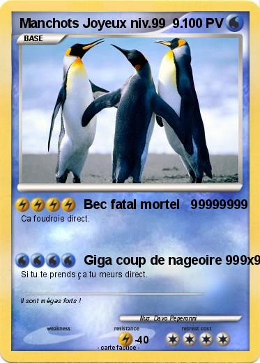 Pokemon Manchots Joyeux niv.99  9.