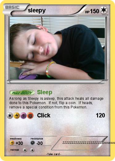 Pokemon sleepy