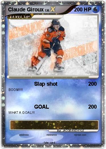 Pokemon Claude Giroux