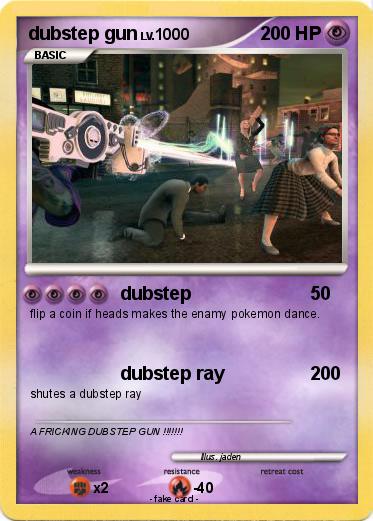 Pokemon dubstep gun