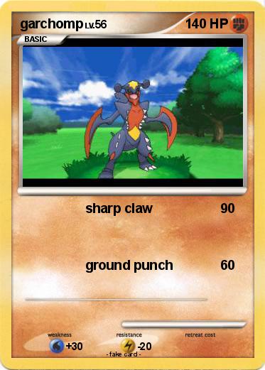 Pokemon garchomp