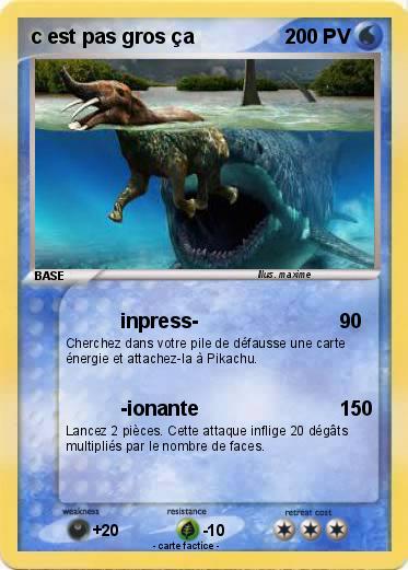 Pokemon c est pas gros ça