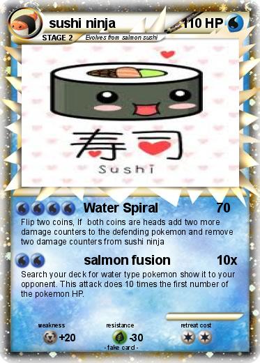 Pokemon sushi ninja