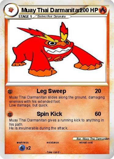 Pokemon Muay Thai Darmanitan