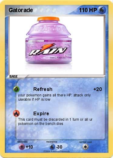 Pokemon Gatorade