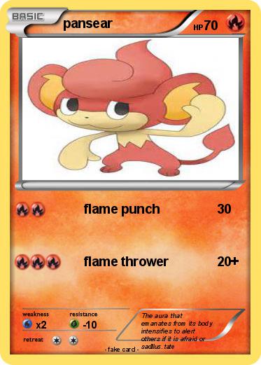 Pokemon pansear