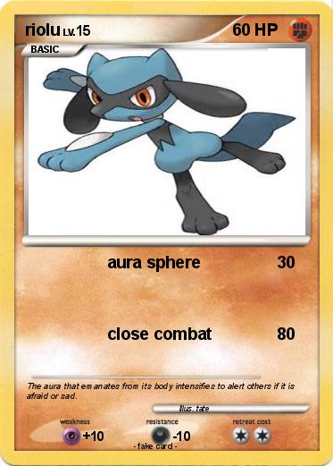 Pokemon riolu