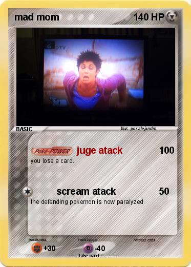 Pokemon mad mom
