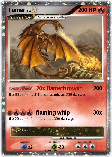 Pokemon flamer