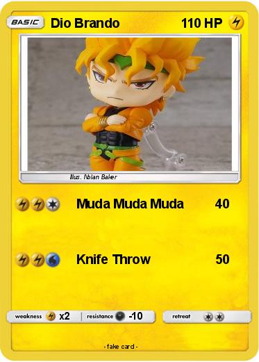 Pokemon Dio Brando