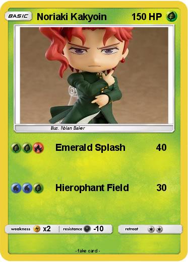 Pokemon Noriaki Kakyoin
