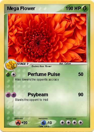 Pokemon Mega Flower