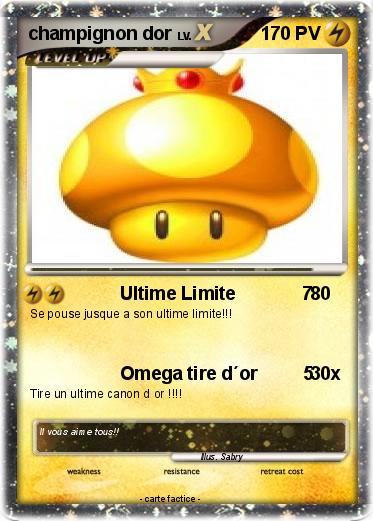 Pokemon champignon dor