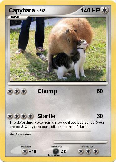 Pokemon Capybara