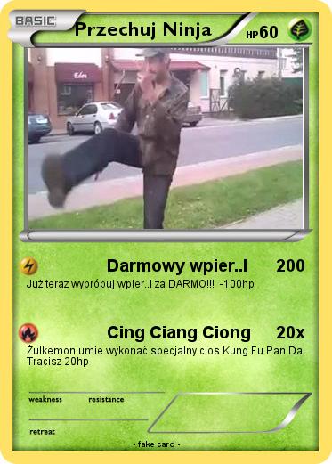 Pokemon Przechuj Ninja