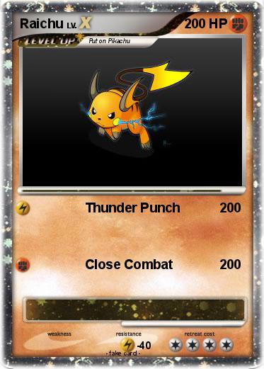 Pokemon Raichu