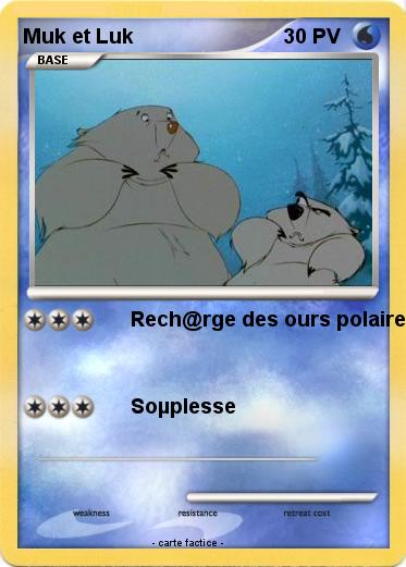 Pokemon Muk et Luk