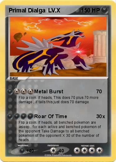 Pokemon Primal Dialga  LV.X