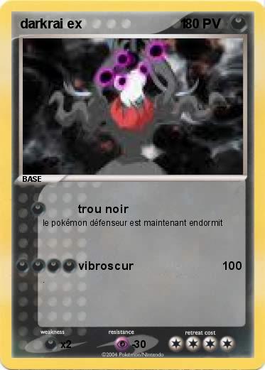 Pokemon darkrai ex                           1