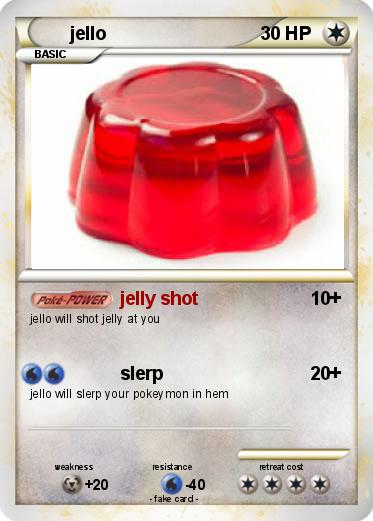 Pokemon jello
