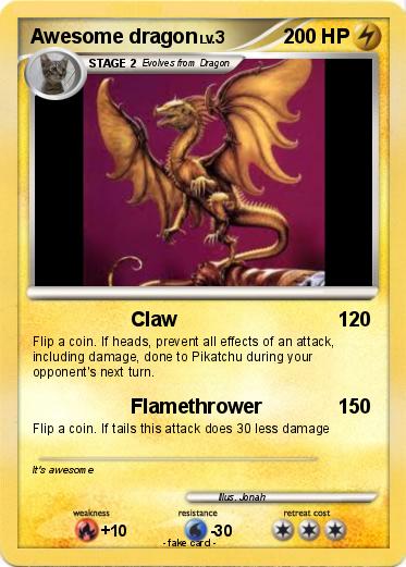Pokemon Awesome dragon